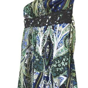 Vintage Y2K WhimsiGoth‎ Long Strapless Shirt